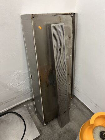 Spildbakke i rustfri