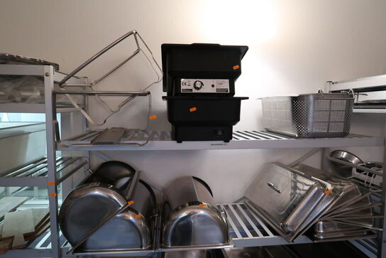 2 stk. elektriske varmefade SUNNEX Electric Chafer