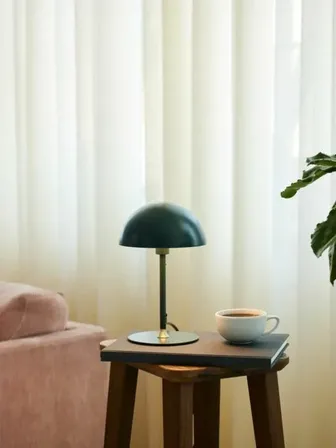 2 stk. halo Design boogie bordlampe i kompakt designerlampe grøn(ubrugt)