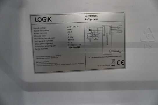 Køle-/Fryseskab og mikrobølgeovn LOGIK/WASCO