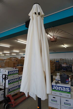 Parasol med fod Ø=280cm