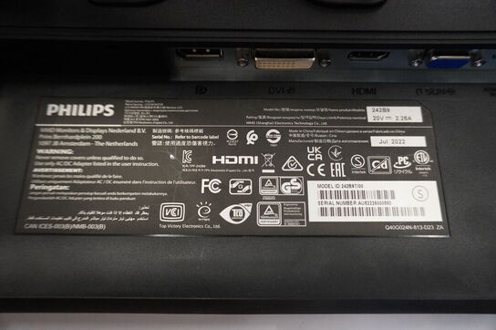 24" Monitor PHILIPS 242B9