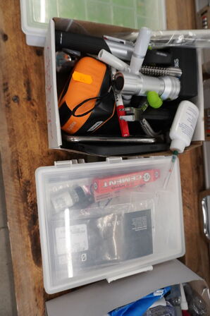 Diverse optiker-udstyr