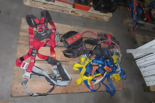 Palle med diverse faldsikringer