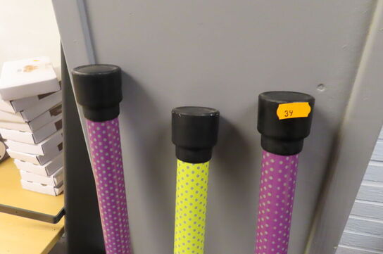 3 stk. Vægtstænger REEBOK