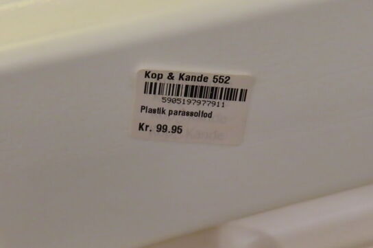 2 stk. Parasolfødder