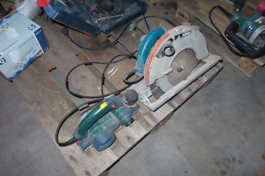 Rundsav & El-høvl MAKITA & BOSCH