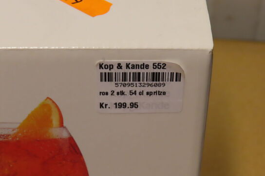 2 stk. Spritz glas ROSENDAHL