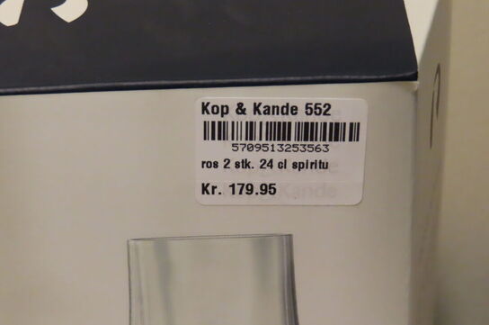 4 stk. Cognac glas ROSENDAHL