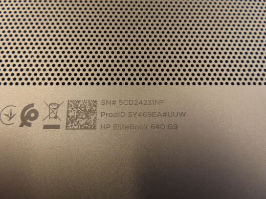 Bærbar HP ELITEBOOK 640 G9