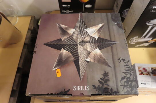 2 stk. Julestjerner SIRIUS