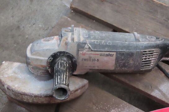 Røreværk, vinkelsliber, m.v.