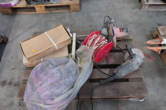 Røreværk, vinkelsliber, m.v.