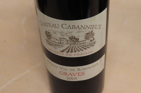 3 fl. GRAVES CHATEAU CABANNIEUX