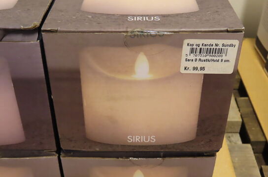 4 stk. LED lys SIRIUS