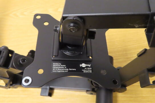 2 stk. Ophæng til computerskæm