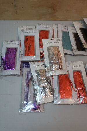 30 stk. party curtain