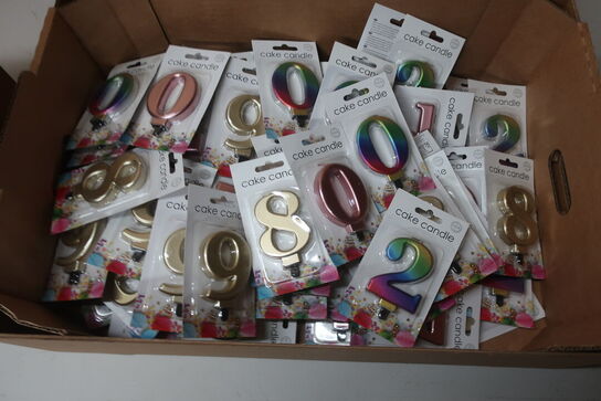 150 stk. nummer kagelys