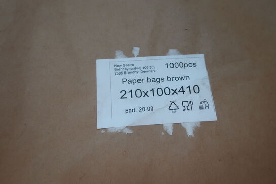 Ca. 2000 stk. papirsposer 