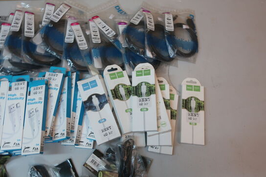 70 stk. kabler, cover