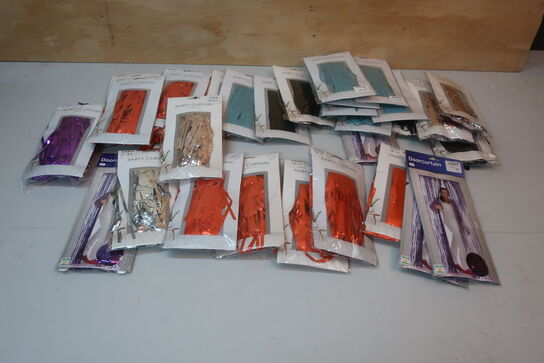 30 stk. party curtain