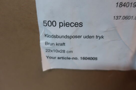 500 stk. papirsposer