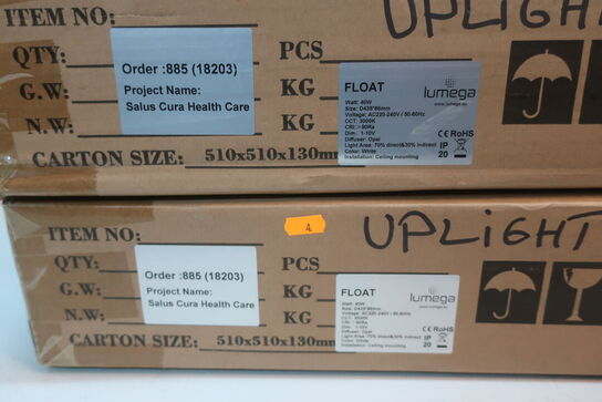 2 stk. loftlampe LUMEGA NS400