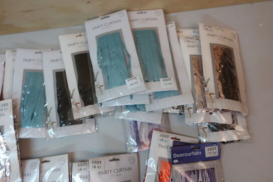 30 stk. party curtain