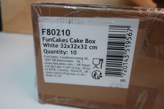 Cake box og burger box