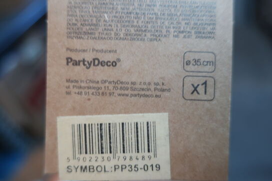 90 stk. pompom PARTY DECO