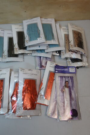 30 stk. party curtain