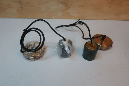 2 stk. pendel LUMEGA KVASIT MARMOR FATNING