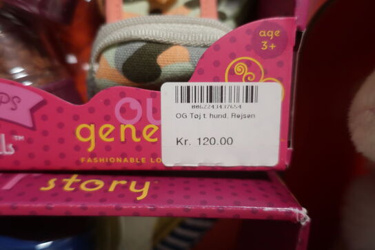 4 pakker legetøj OUR GENERATION