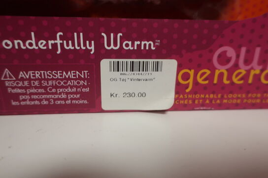 4 pakker legetøj OUR GENERATION