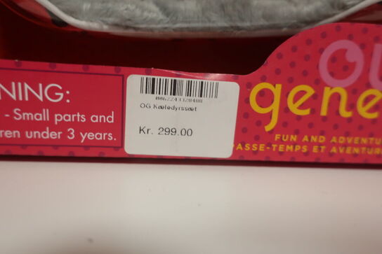 4 pakker legetøj OUR GENERATION