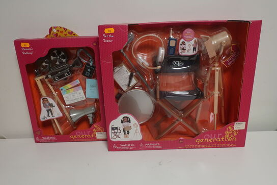 2 pakker legetøj OUR GENERATION