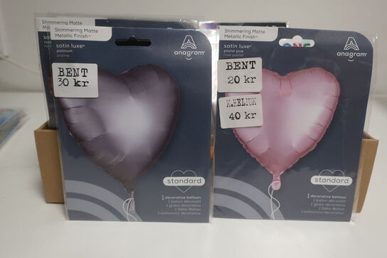 85 stk. folie balloner 