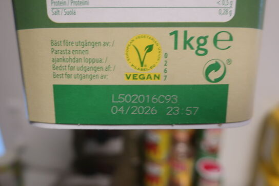 Div. Produkter se dato, sendes ikke