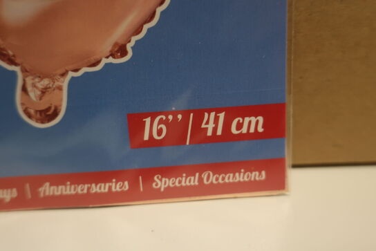 175 stk. folie balloner rose gold tal