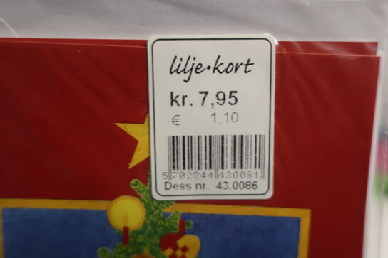 260 stk. julekort