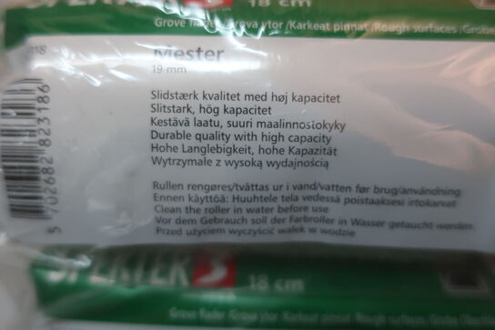 15 stk. malerruller SPEKTER 