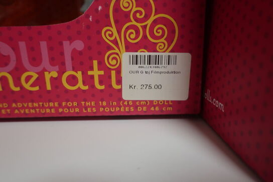 2 pakker legetøj OUR GENERATION