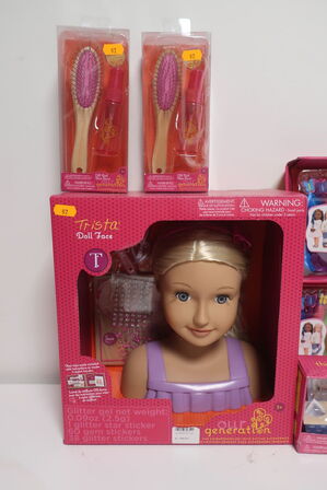 6 pakker legetøj OUR GENERATION