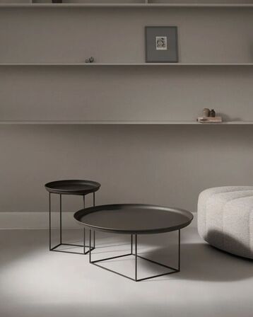 NORR11 duke sofabord ø45 bronze(ubrugt)