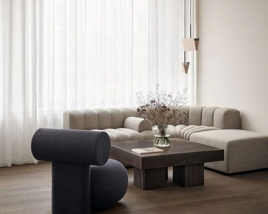 NORR11 gallery travertin pendel beige(ubrugt)