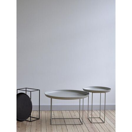 NORR11 duke sofabord medium lacquered maroon(ubrugt)