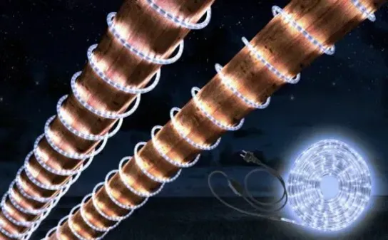 4 stk. globo udendørs led light tube 9 meter blå(ubrugt)