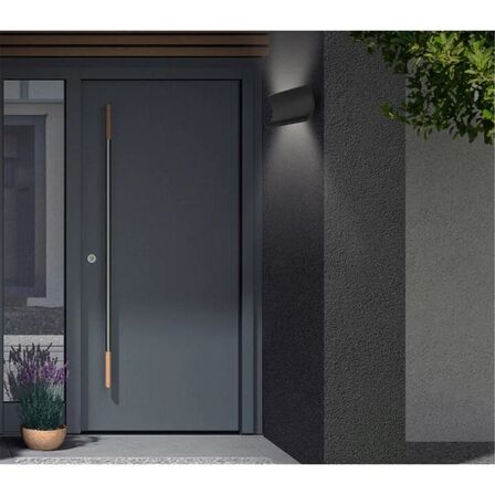 3 stk. telefunken udendørslampe led up down Sort(ubrugt)