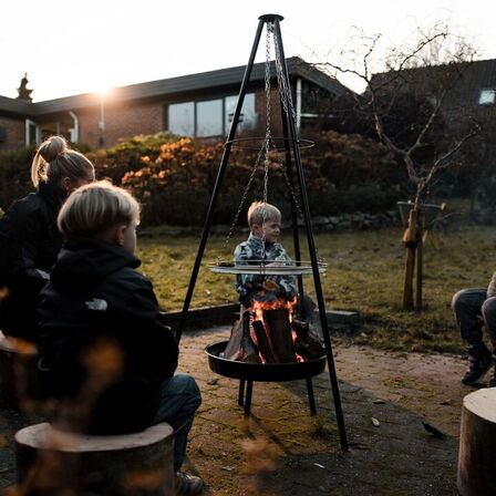 Bålsted tripod ø49cm(ubrugt)