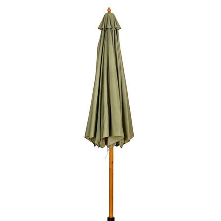 Casa parasol ø 300 x 260 cm træ grøn(ubrugt)